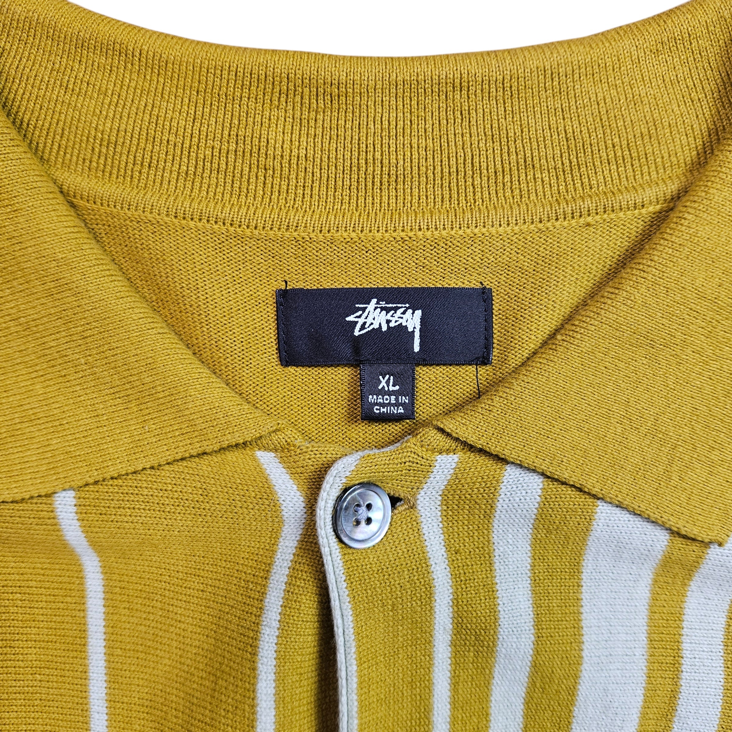 Stussy Striped Cardigan