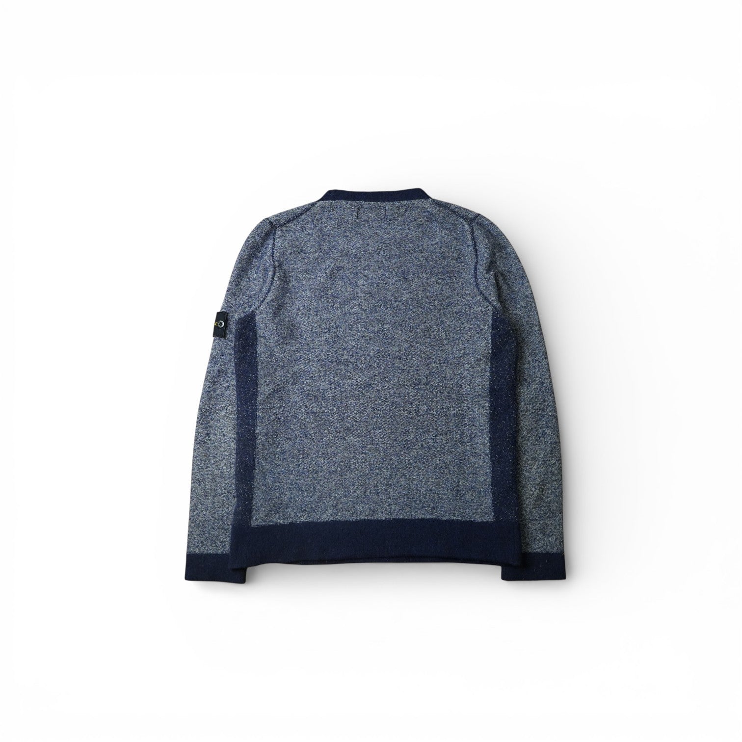 Stone Island Tri-tone Knit Crewneck Sweatshirt