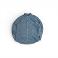 Supreme Jacquard Logos Denim Button Up Shirt
