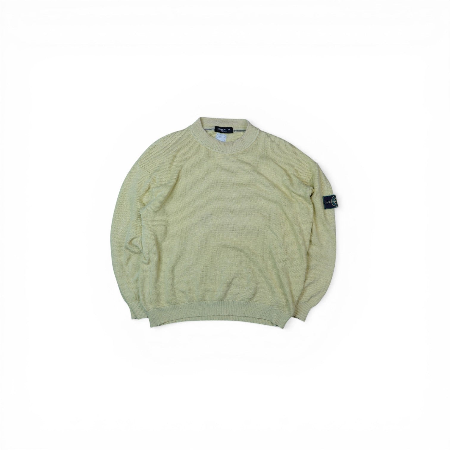 Stone Island Tennis 1991 Green Edge Sweatshirt