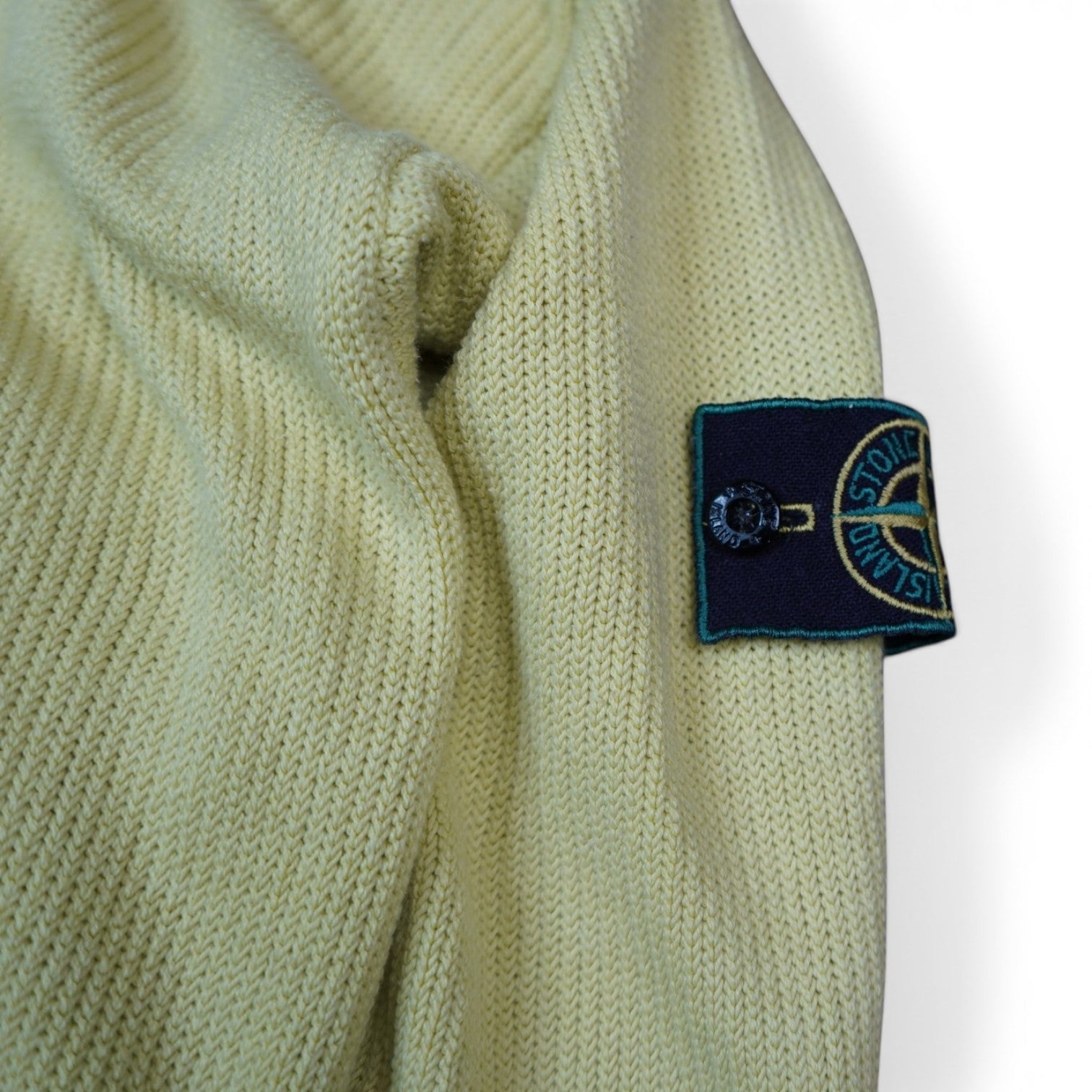 Stone Island Tennis 1991 Green Edge Sweatshirt