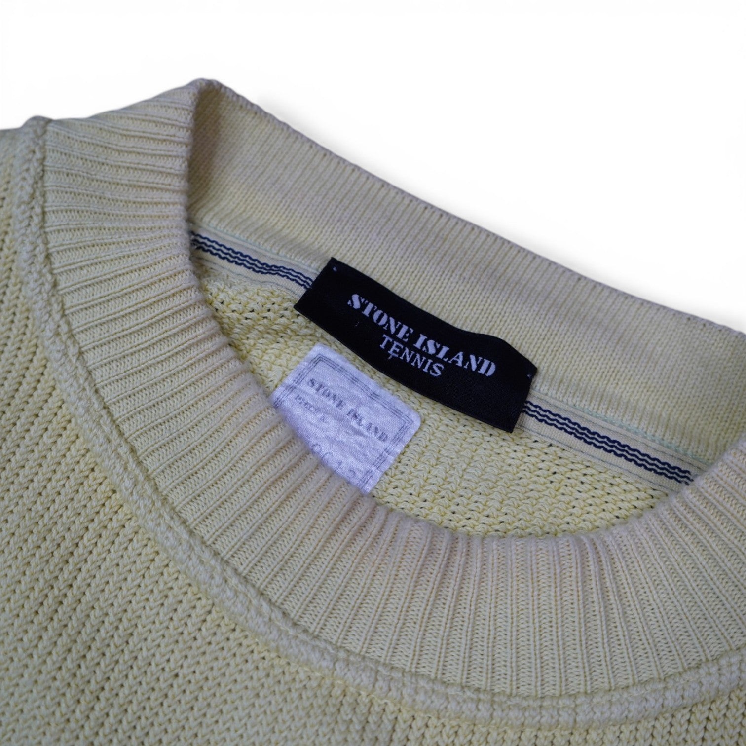 Stone Island Tennis 1991 Green Edge Sweatshirt