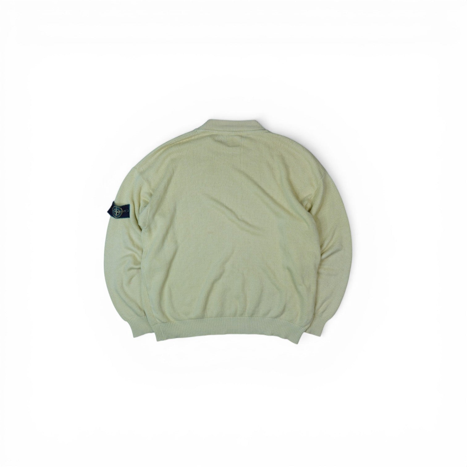 Stone Island Tennis 1991 Green Edge Sweatshirt