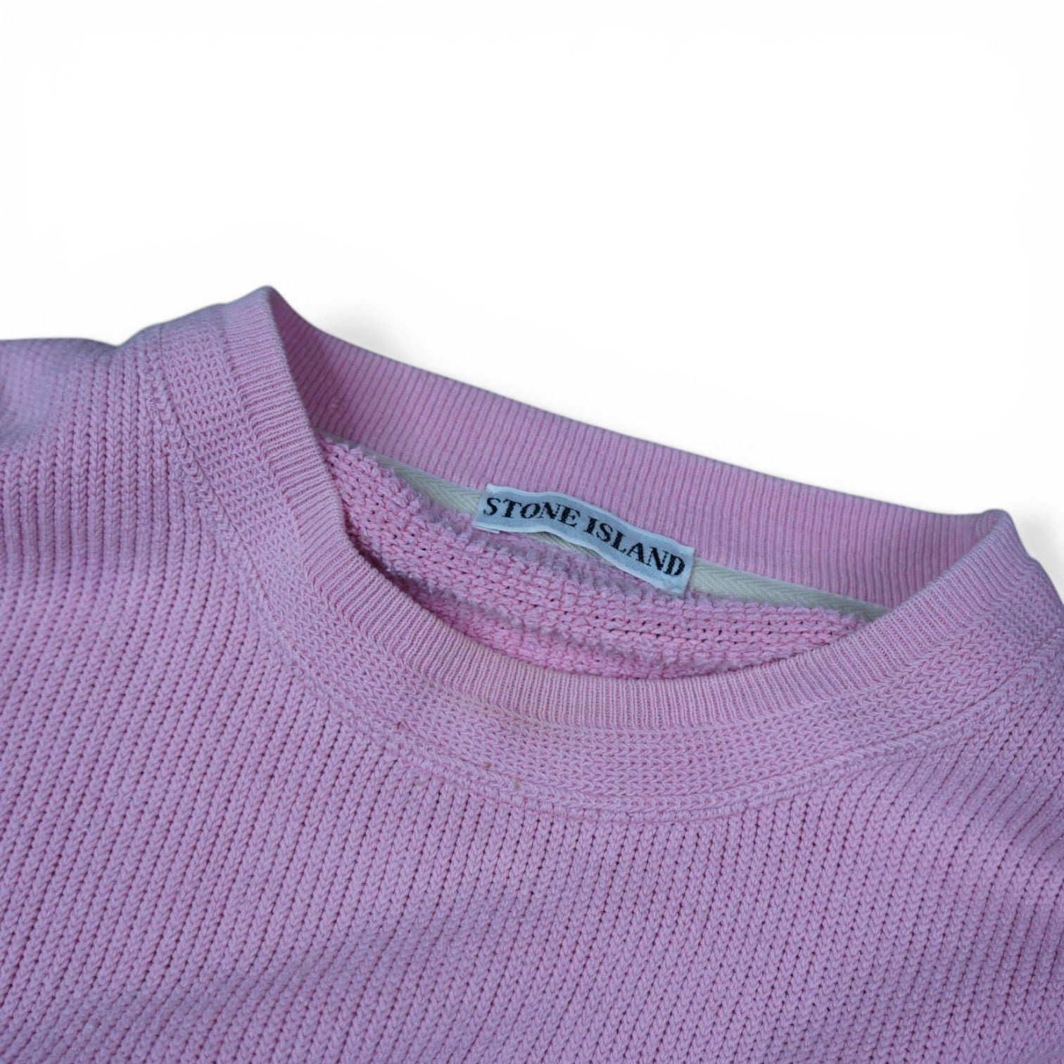 Stone Island Green Edge Knit Sweatshirt