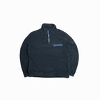 Stussy Quarter Zip Taped Logo Fleece