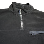 Stussy Quarter Zip Taped Logo Fleece