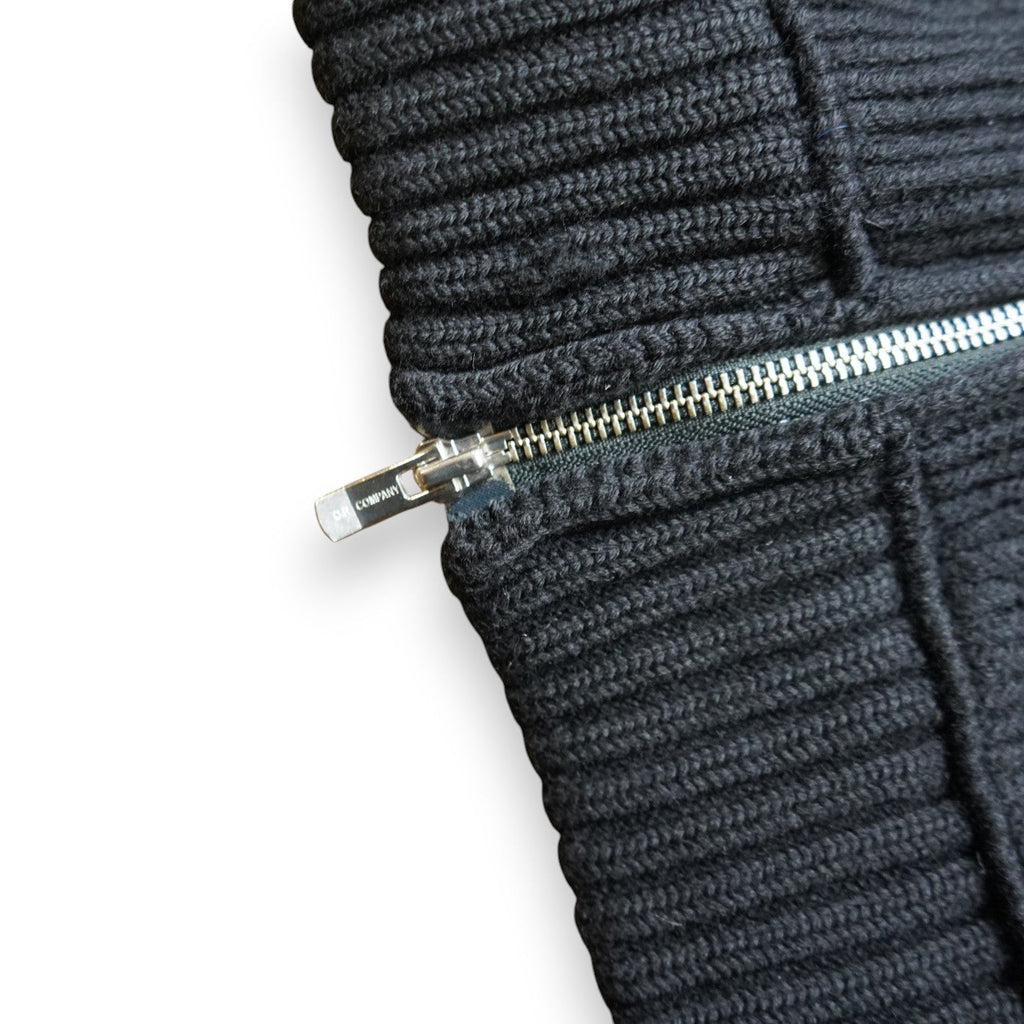 C.p. Company Wool Zip Up Bomber Jacket