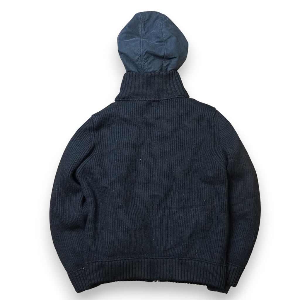 C.p. Company Wool Zip Up Bomber Jacket