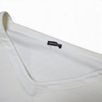 Stone Island V-neck Ribbed Sweatshirt