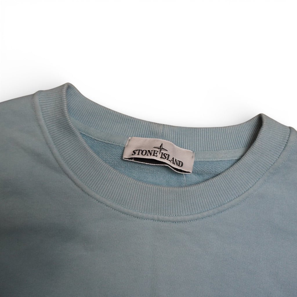 Stone Island Centre Logo Embroidered Sweatshirt