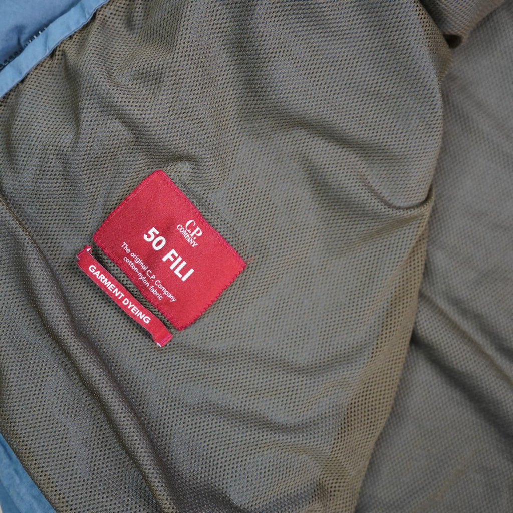 C.P. Company 50 Fili Goggle Hooded Two-tone Jacket