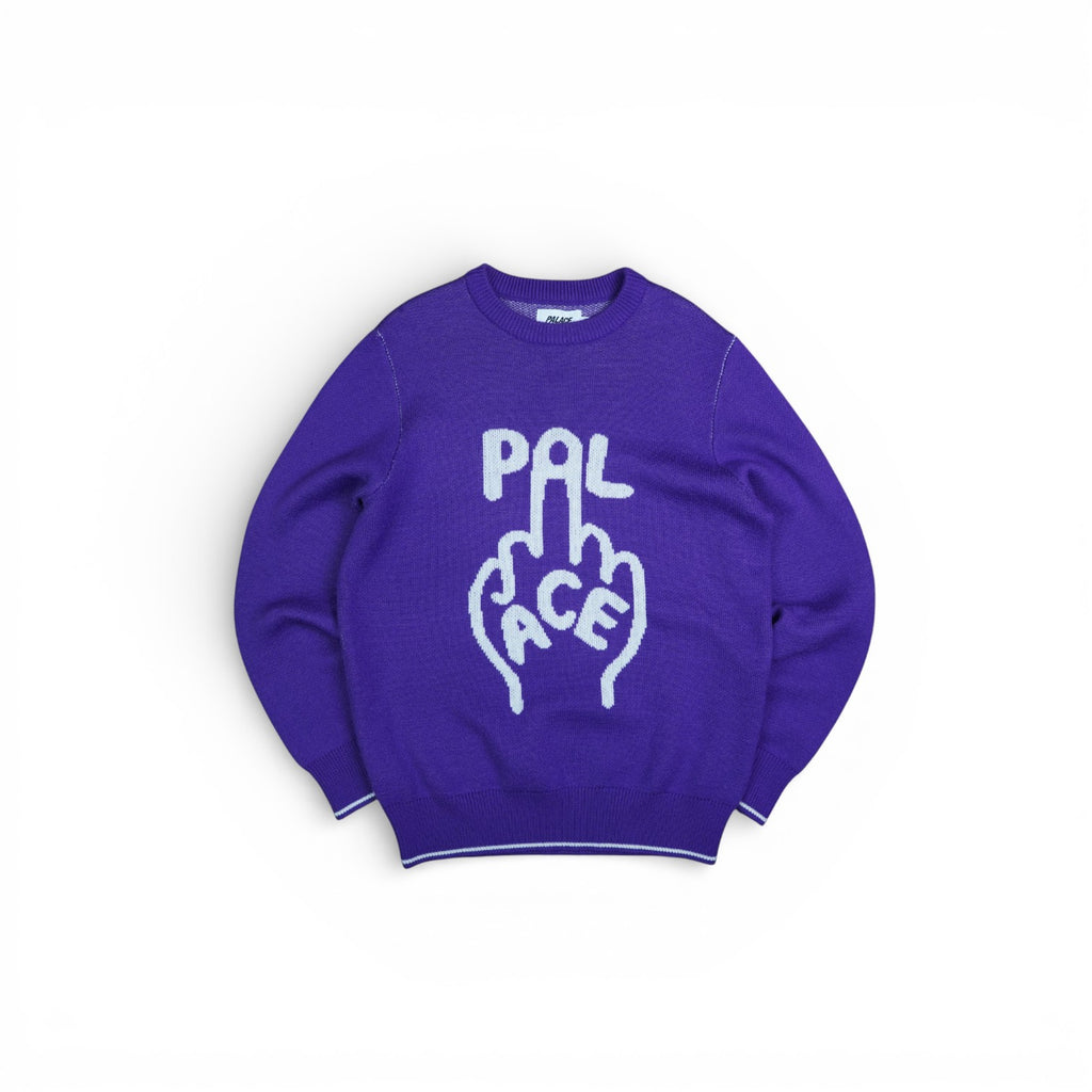 Palace Graphic Knit Sweatshirt