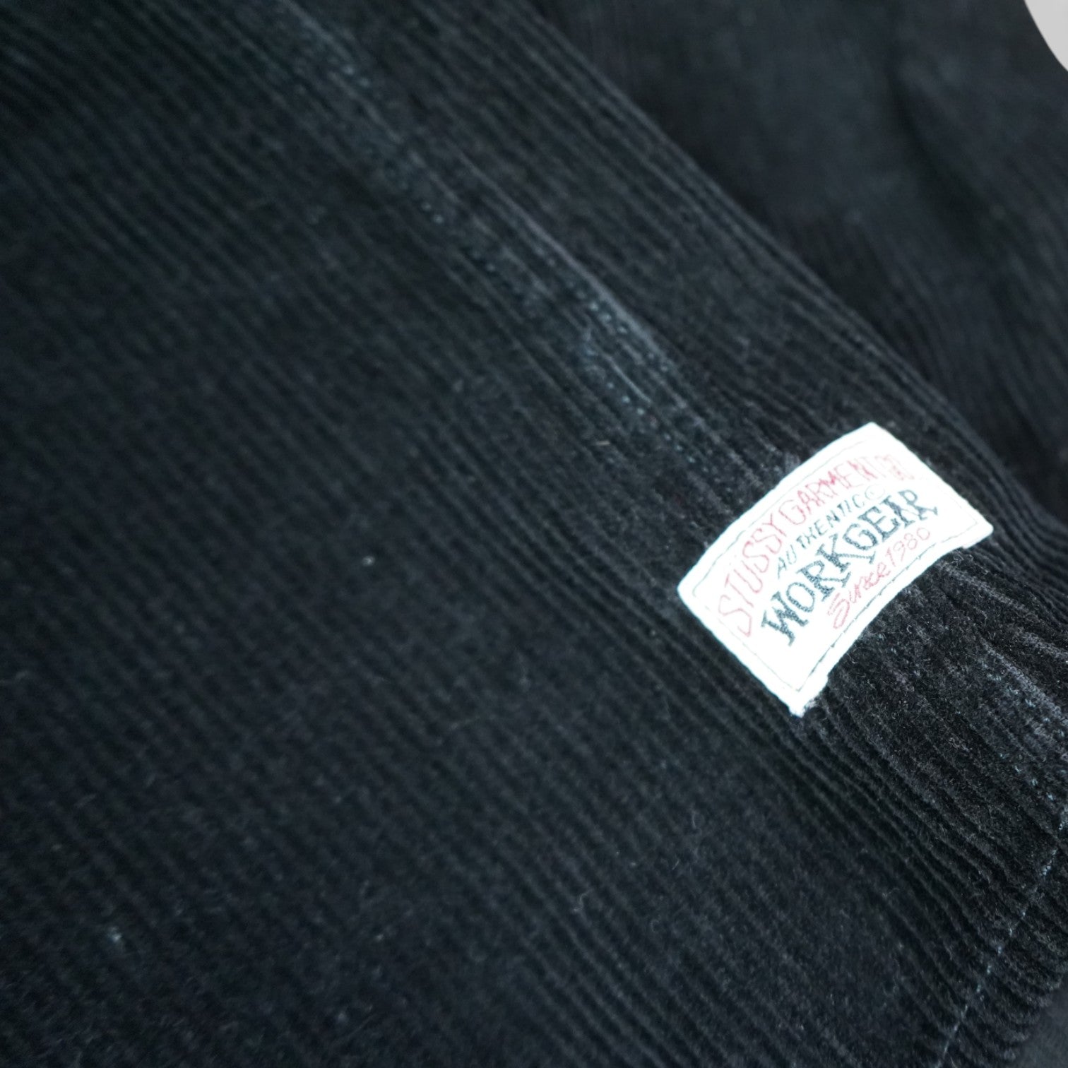 Stussy Wale Wide Corduroy Zip Overshirt