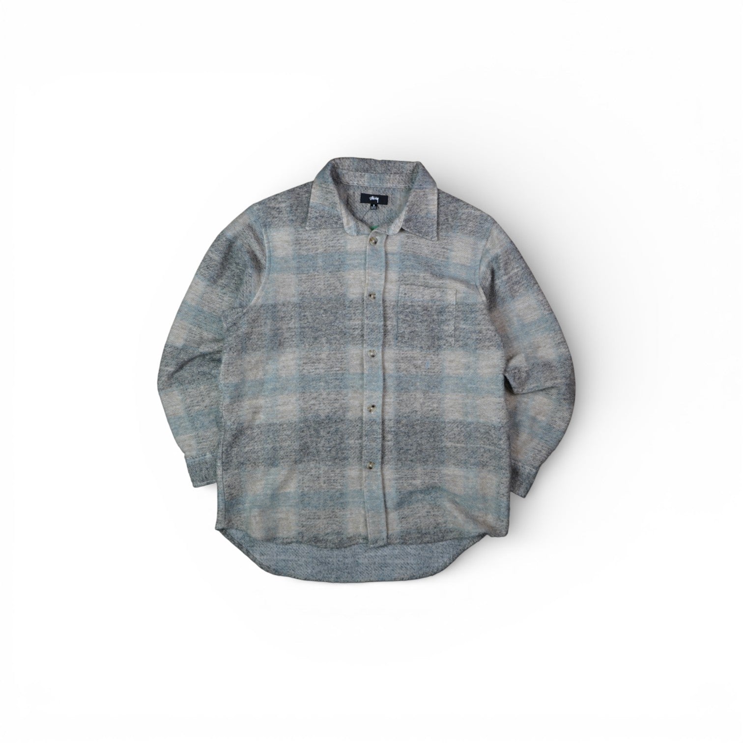 Stussy Plaid Knit Shirt