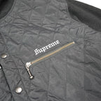 Supreme Hooded Fleece Nylon Shirt Jacket