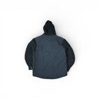 Supreme Hooded Fleece Nylon Shirt Jacket