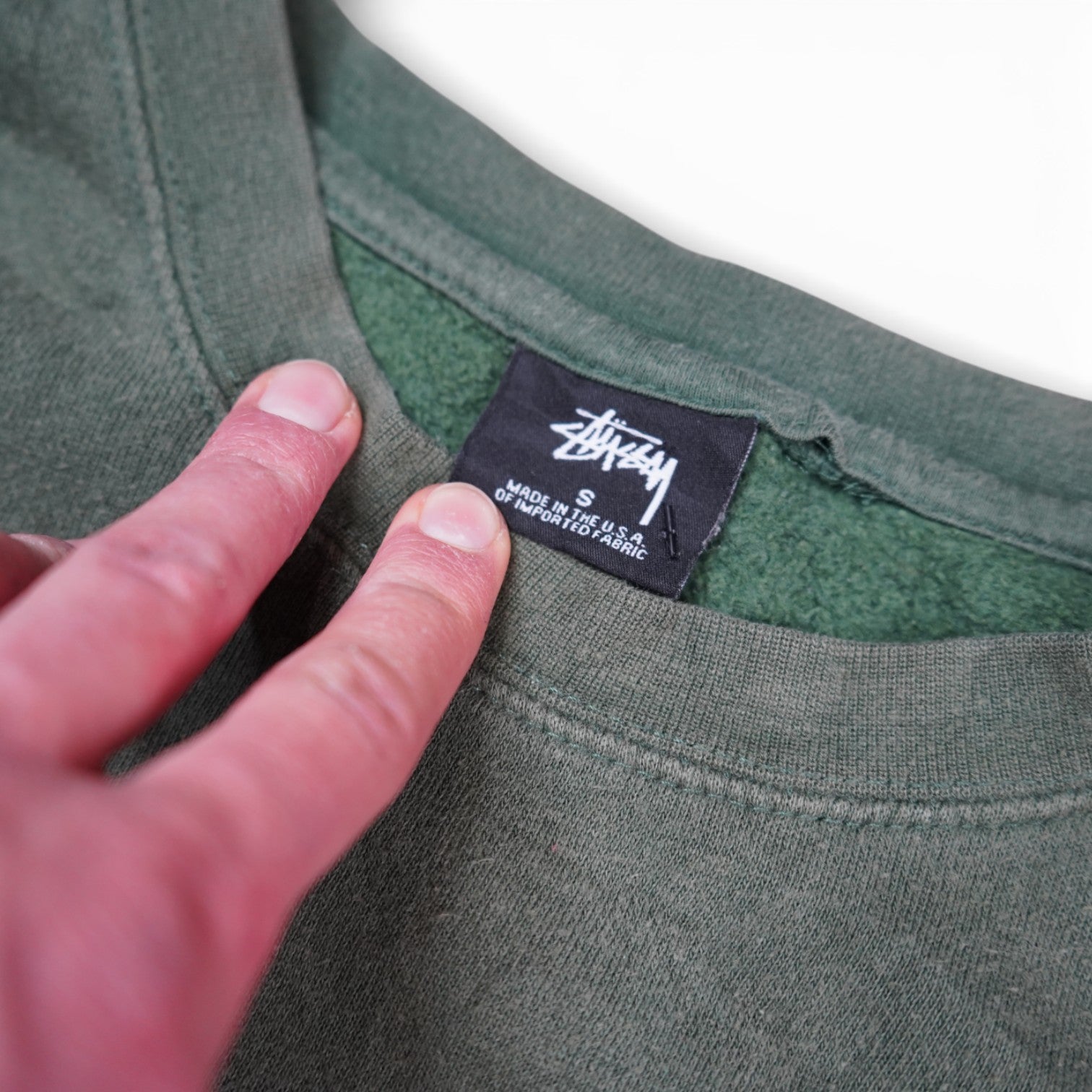 Stussy Embroidered Logo Sweatshirt