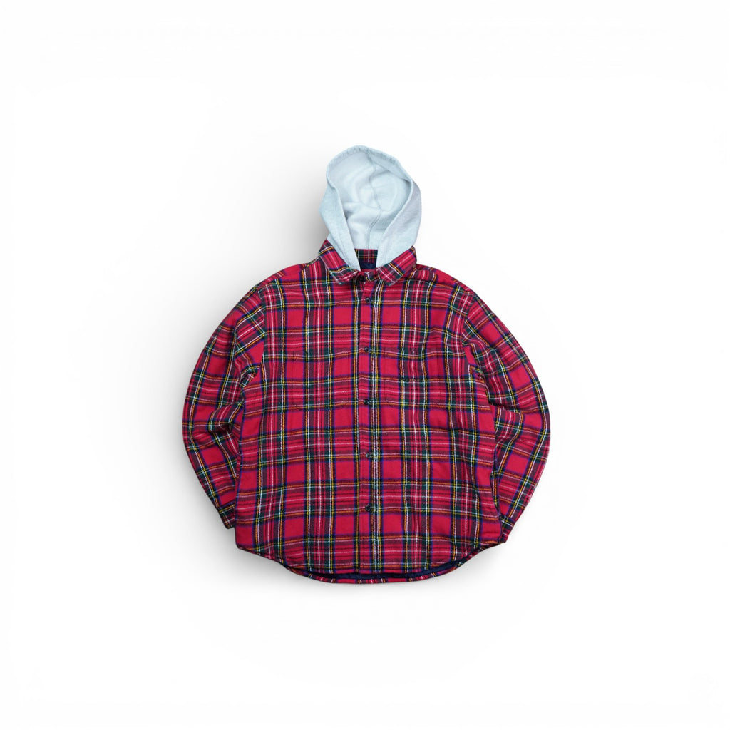 Supreme Flannel Hooded Padded Shirt