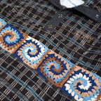 Story Mfg Crochet Embroidered Pullover Sweater