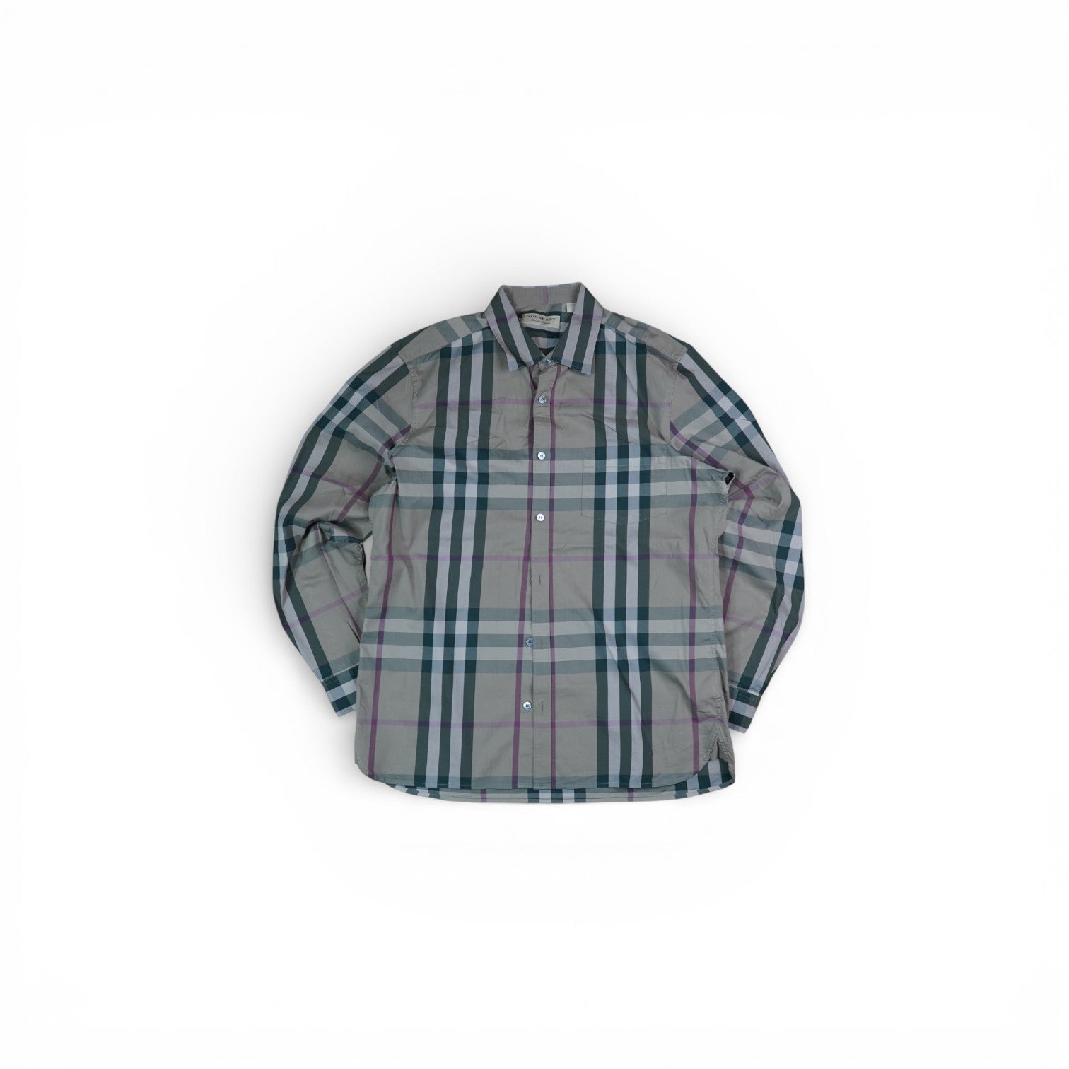 Burberry Nova Check Button Up Shirt