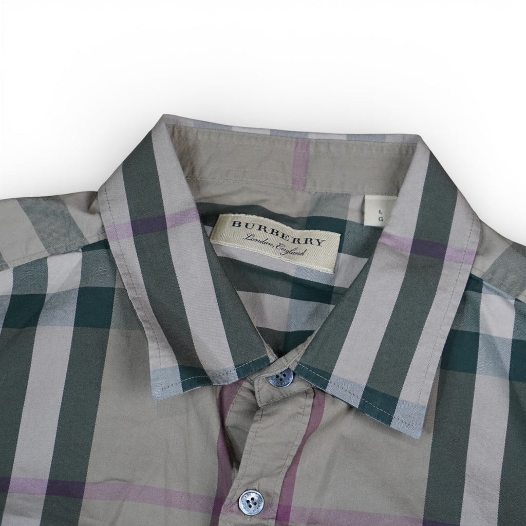 Burberry Nova Check Button Up Shirt
