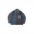 Scrt Patchwork Wool Shirt