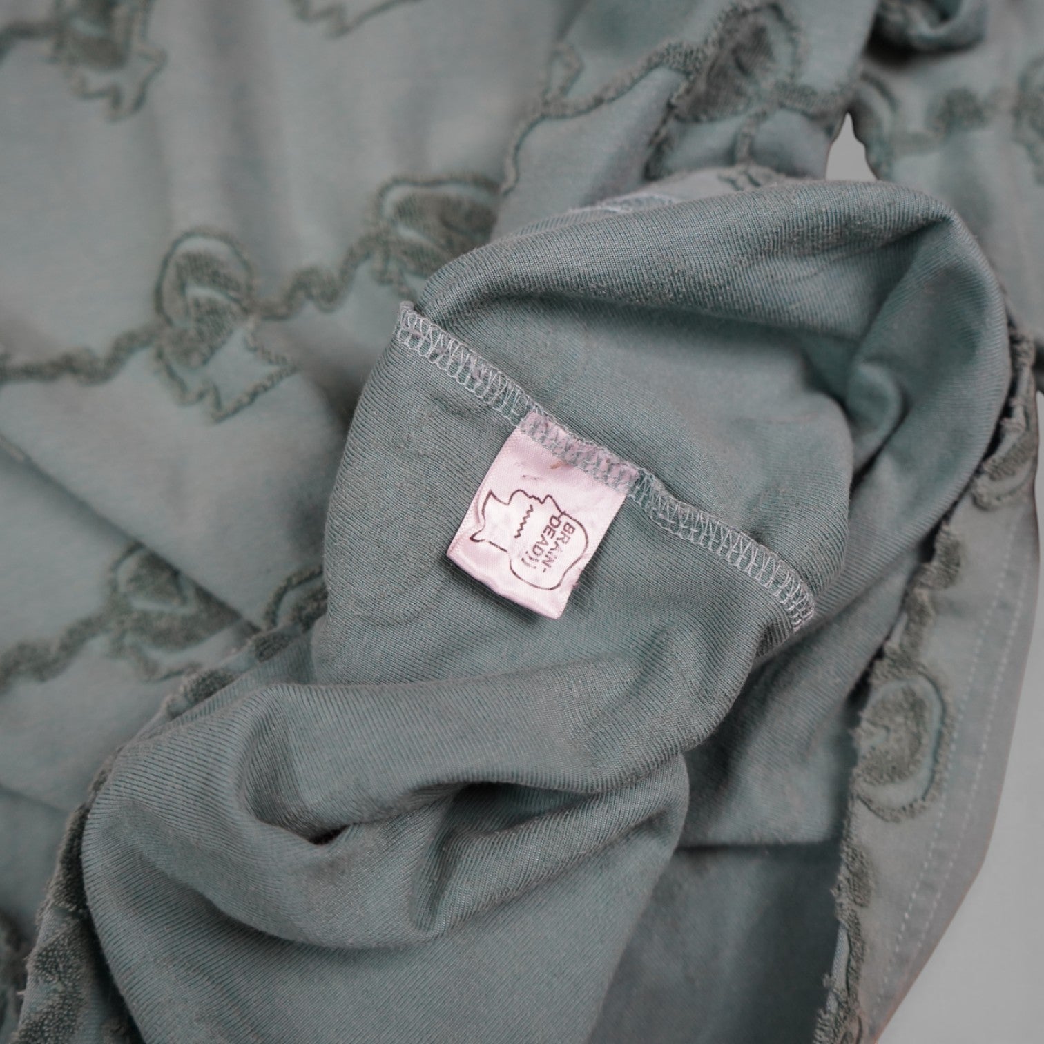 Brain Dead Textured Stripe Long Sleeve T-shirt