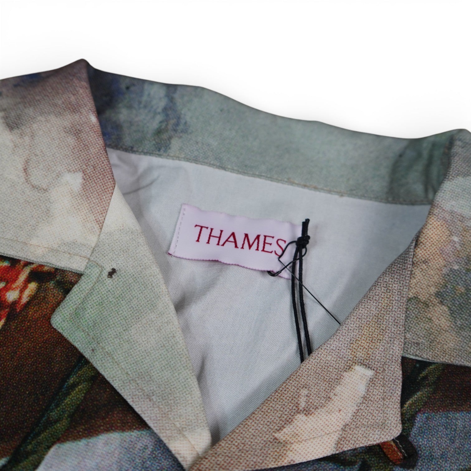 Thames Boarding Graphic Button Up Shirt