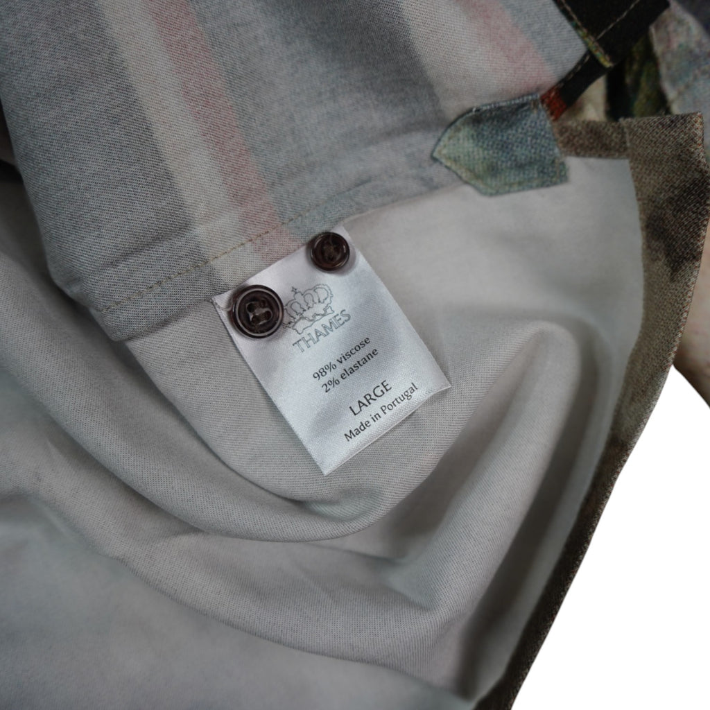 Thames Boarding Graphic Button Up Shirt