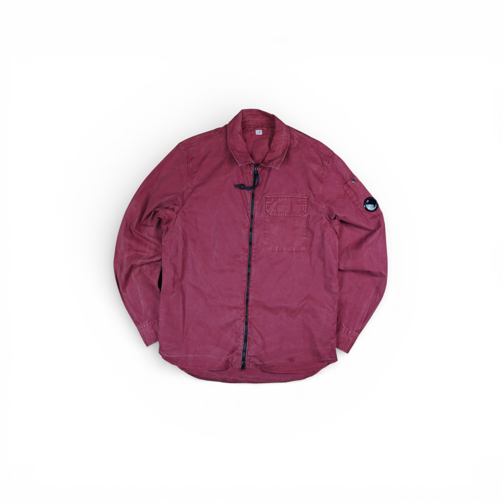 C.p. Company Zip Overshirt With Chest Pocket