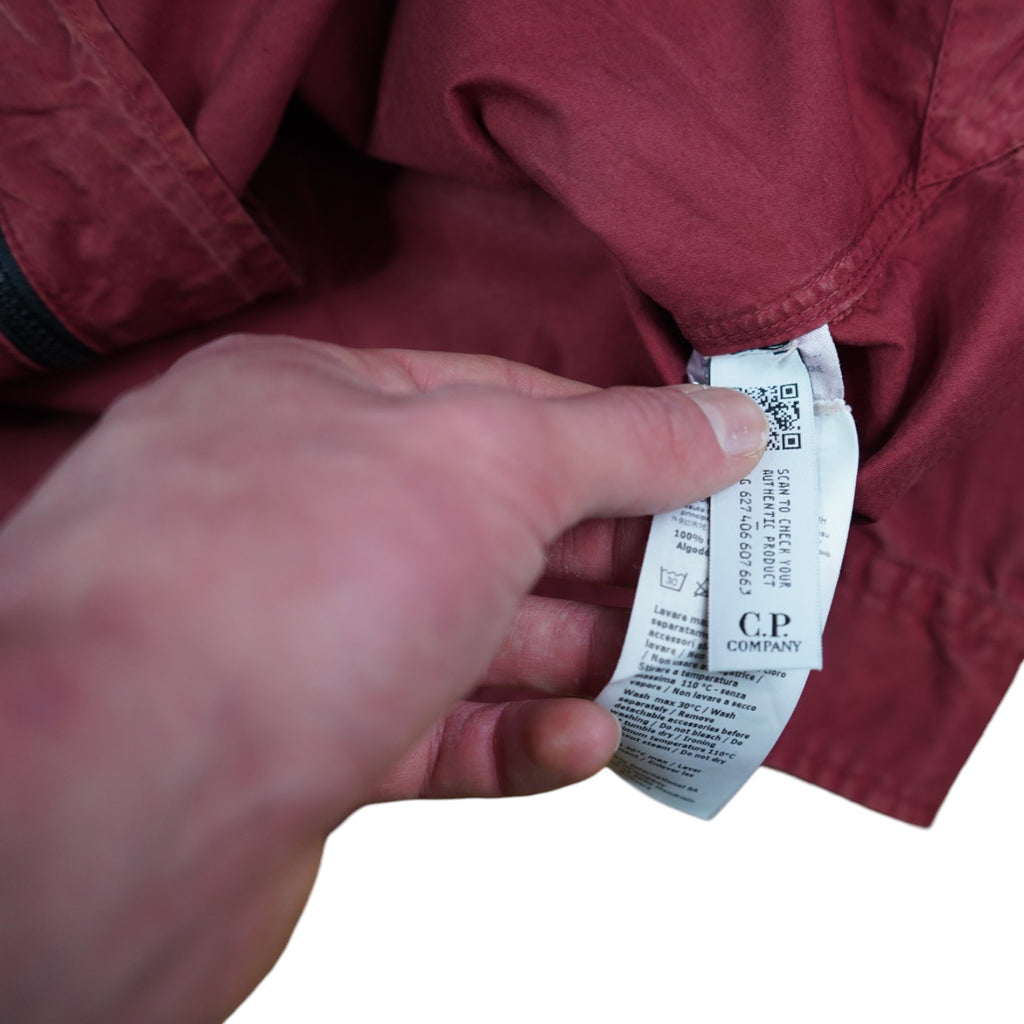 C.p. Company Zip Overshirt With Chest Pocket