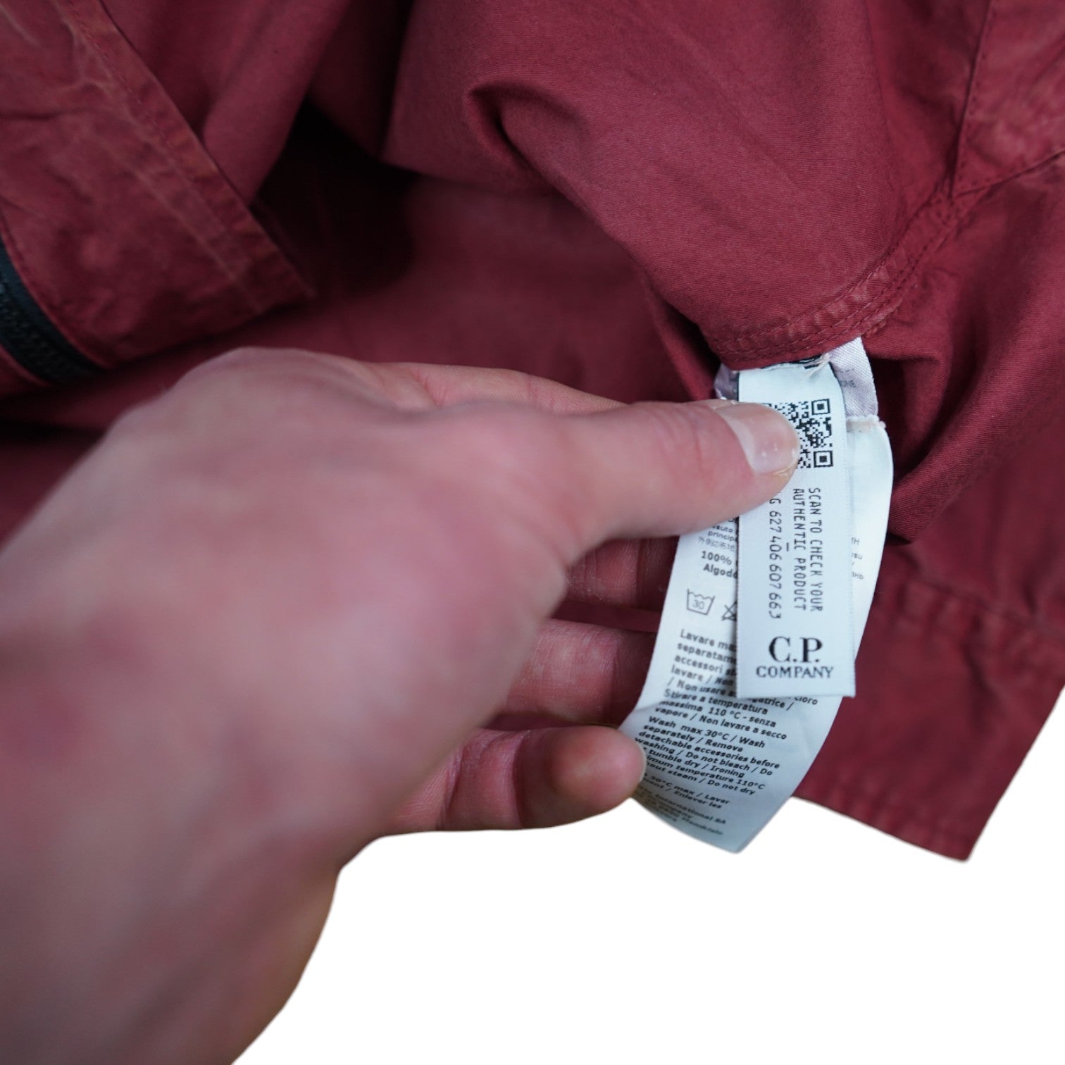 C.p. Company Zip Overshirt With Chest Pocket