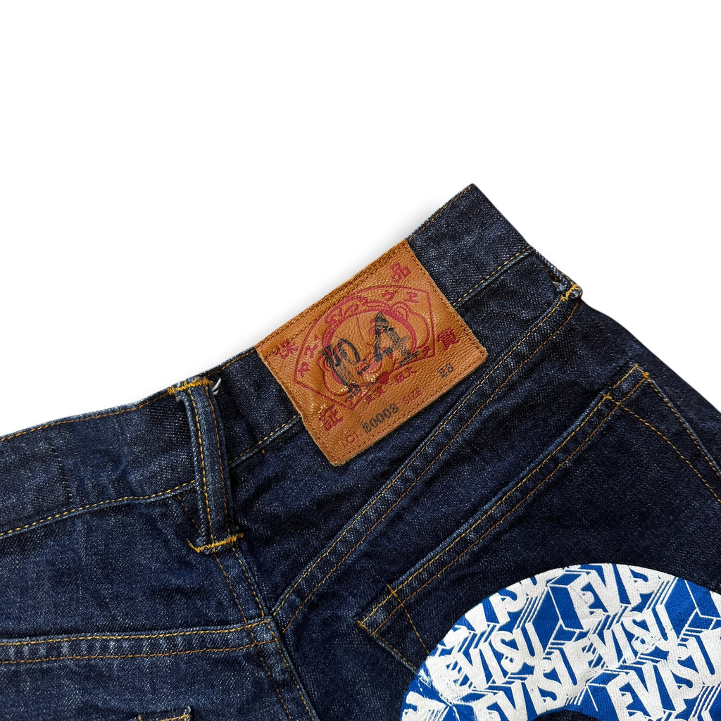Evisu Daicock Print Shorts