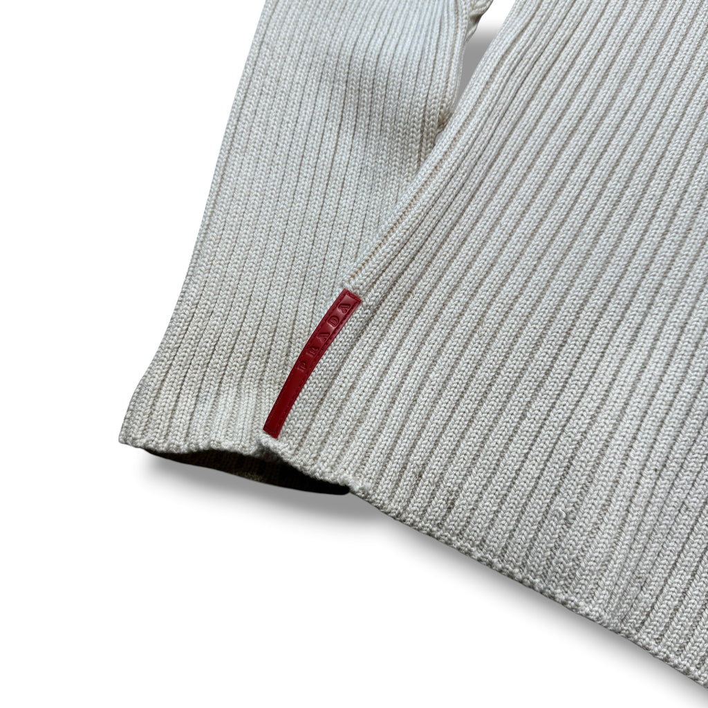 Prada Ribbed Wool Sweater