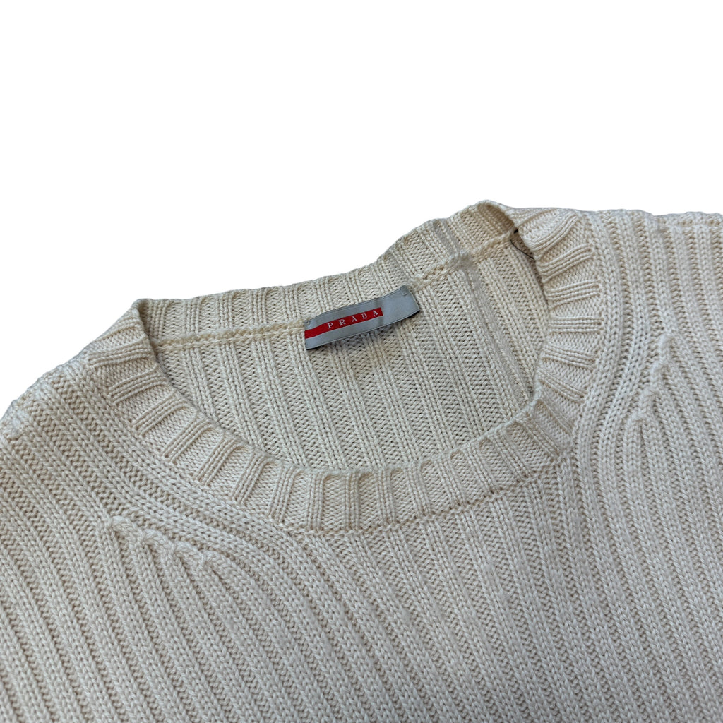 Prada Ribbed Wool Sweater