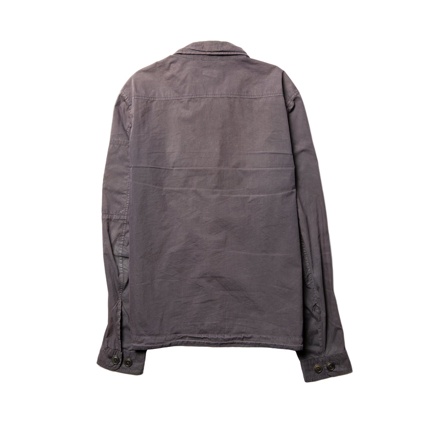 C.p. Company 50 Fili Zip Overshirt With Hidden Chest Pocket